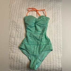 Victoria’s Secret crochet one piece NWOT